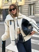Пальто тедди Shein sz2410185866679701 S молочное (100007672) - изображение 1