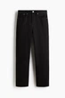 Джинси relaxed fit H&M 1245480002c61 W32L32 чорні (100009464) - зображення 4