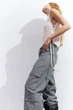 Джинси карго H&M 1203810001c35 34 хакі (100009405) - зображення 2