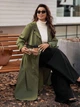 Куртка Shein sz25062719121041174 3XL зеленая (100007926) - изображение 5