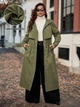 Куртка Shein sz25062719121041174 3XL зеленая (100007926) - изображение 2