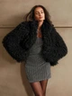 Шуба-тедди Shein sz2404209930099999 XS черная (100008045) - изображение 7