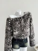 Шуба Shein sz25081253750597781 S комбинированная (100008051) - изображение 6