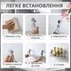 Полка для ванной комнаты Человечки 33х14,5х13,5 см Storage Shelf AND XL-941 - изображение 7