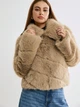 Еко шубка Shein sz2408029710946284 M бежева (100007520) - зображення 2
