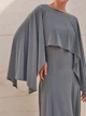 Костюм (платье, накидка) Shein sz2407292005865666 L серый (100007544) - изображение 7