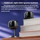 Мини камера видеонаблюдения IP камера 1080P с инфракрасным ночным видением датчиком движения поддержкой TF карты до 256GB черный - изображение 7