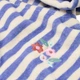 Рушник-пончо дитячий Little Dutch Dreamy Purple Stripe 60x60 см (8721321872429) - зображення 3