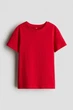 Футболка H&M базова для хлопчика 10-12 зріст 146-152 червона - изображение 1