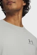Чоловіча сіра футболка UA M SPORTSTYLE LC SS-GRY Under Armour XL 1326799-069 - изображение 2