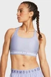 Жіночий бузковий топ Crossback Mid Bra Under Armour LG 1361034-539 - изображение 1
