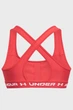Жіночий червоний топ Crossback Mid Bra Under Armour LG 1361034-814 - изображение 11
