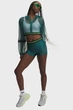 Жіночі зелені велосипедки HeatGear Mesh Shorty Under Armour XS 6011354-338 - изображение 2