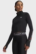 Жіноча чорна спортивна кофта Tech Branded 1/2 Zip Under Armour SM 6009988-001 - изображение 1