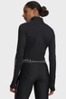 Жіноча чорна спортивна кофта Tech Branded 1/2 Zip Under Armour SM 6009988-001 - изображение 3