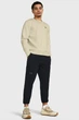 Чоловічий бежевий світшот UA Unstoppable Flc Crew Under Armour XL 1381688-273 - зображення 2