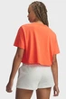 Жіноча помаранчева футболка UA W WM CROP SS Under Armour XS 6010588-690 - изображение 3