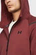 Чоловіче червоне худі UA Unstoppable Flc FZ Under Armour L 1379806-688 - изображение 4