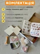 3D Конструктор Румбокс Детская розовая комната с подсветкой Миниатюрный кукольный домик для сборки Roombox с куполом от пыли Интерьерный конструктор DIY HOUSE BookNook - изображение 8