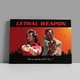 Інтер'єрна картина Смертельна зброя, Lethal Weapon (1987), культове кіно, 60×85 см (id0760) - зображення 1