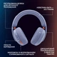 Гарнітура Logitech G325 Lightspeed Lilac (920-001538) ( 11017 ) - зображення 9