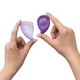 Набір менструальних чаш Fun Factory FUN CUP EXPLORE KIT, 2 шт., Multicolored Violet, об'єми 20 та 30 мл - зображення 5