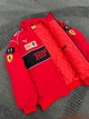 Весенняя куртка-бомбер Ferrari Formula 1, винтажная куртка Ferrari (бомбер) XL - изображение 2
