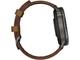 Смарт-годинник Garmin Venu 4 45 mm Slate with Brown Leather Band (010-03014-03) - изображение 6