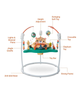 Ігровий центр, що розвиває, дитячий джемпер Fisher-Price Jumperoo Baby Activity Center Зелений - зображення 7