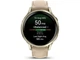 Смарт-годинник Garmin Venu 4 41 mm Lunar Gold with Light Sand Leather Band (010-03013-03) - изображение 3