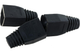 Чёрные колпачки для коннектора изоляционные Gear RJ45 Cat5e 1000 шт колпачки защитные для интернет кабеля - изображение 3