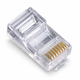 Мережеві конектори RJ45 Cat5e UTP Gear набір 1000 шт для обжиму кабелю витої пари - зображення 6