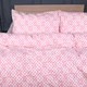 Простынь MirSon Полуторная 150х220 см 17-0952 Abstract Pink Ranforce Elite (2200013166894) - изображение 3