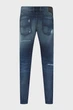Чоловічі темно-сині джинси SLEENKER-X L.30 TROUSERS Diesel 29 00SWJE 0097P - изображение 2