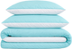 Пододеяльник MirSon Бязь Premium White-mint 110х140 (2200001012134) - изображение 1