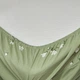 Простыня на резинке Moon&Star Green Bloom Бязь Gold Люкс 80х190х10 см (MS-850002221) - изображение 2