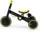 Дитячий триколісний велосипед KinderKraft 4Trike Black/Yellow - зображення 2