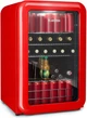 Холодильна шафа-вітрина Klarstein PopLife 115L Red - изображение 1