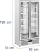 Холодильна шафа-вітрина Royal Catering RC-BC003 - изображение 5