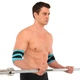 Бінти на лікті для жиму LivePro Elbow Wraps 8725 комплектація 2шт Black-Blue - зображення 5