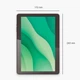 Планшет 10.1" Logicom Tab 210 4/64Gb Wi-Fi Android 15 5000 mAh - изображение 5