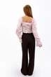 Блуза-селянка женская Where Uwear розовая 347263_L - изображение 4