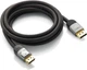 Кабель Zeskit Maya Displayport v1.4 HBR3 [VESA Certified] 8K@60Hz, 4K@120Hz, 1044p@240Hz, 32.4Gbps, 1м black (DP-MY100) - изображение 3