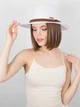 Шляпа женская VILSS Лас-Вегас LU-027-02 57-59 Белая (ROZ6501087010) - изображение 2