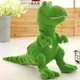 Мягкая игрушка динозавр Тираннозавр RESTEQ 70 см — зеленый плюшевый T-Rex, большой динозавр для детей, игрушка в подарок мальчику - изображение 2