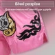 Комплект шорты для тайского бокса и напульсники для муай тай ММА кикбоксинга единоборств мужские женские детские спортивные боксерские для бокса спорта тренировок в зал фитнеса атласные тренировочные с разрезами Wild Hunter сатиновые Розовые 4_4_M_11С - изображение 6