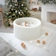 Сухий басейн Joyful Kids хутро Теді 100x40 см Молочний з кульками 200 шт - зображення 2