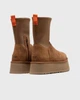 Уггі жіночі на платформі UGG Classic Dipper Chestnut 38 - зображення 3