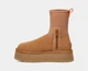 Уггі жіночі на платформі UGG Classic Dipper Chestnut 38 - зображення 5