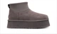 Уггі жіночі на платформі UGG Classic Mini Dipper Thundercloud 36 Сірі - изображение 1